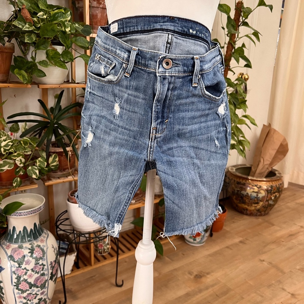Lamb &Flag Denim Shorts